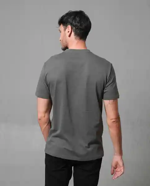 Camiseta Hombre Gris Talla M 103G004_GRI193901 Rifle