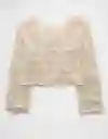 Suéter Mujer Blanco Talla: SMALL 1467106 American Eagle