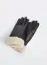 Guantes Venty Negro Talla M Mujer Mango