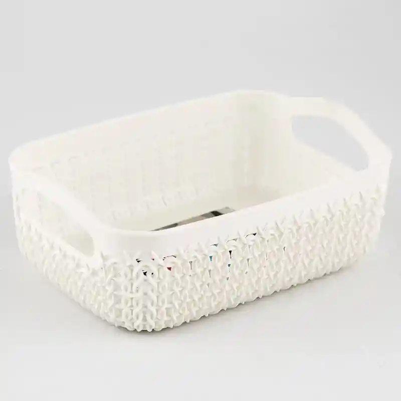 True Value Koopman Canasta Curver Knit Basket Crema 234662