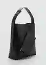 Bolso G Puala Negro Talla 99 Mujer Mango