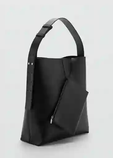 Bolso G Puala Negro Talla 99 Mujer Mango