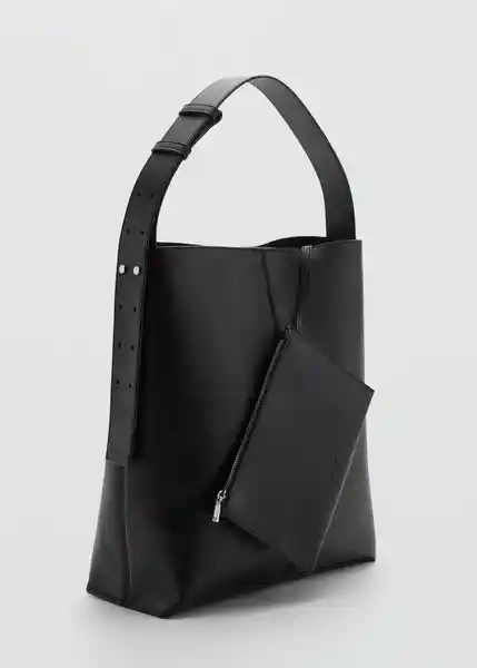 Bolso G Puala Negro Talla 99 Mujer Mango