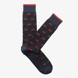 Giraffe Cool Medias Bicis Azul y Rojo Talla 9-11