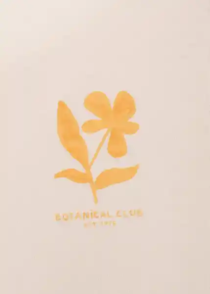 Camiseta Begonia-H Crudo Talla XXL Hombre Mango