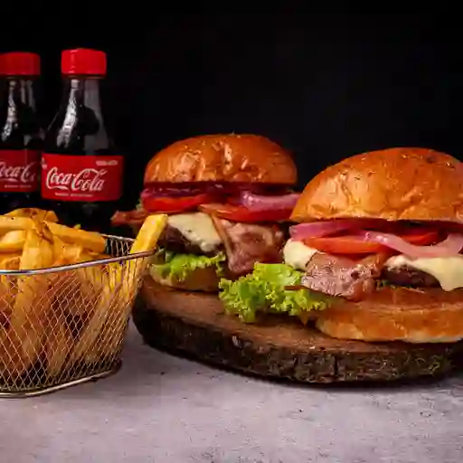 Combo criolla burger
