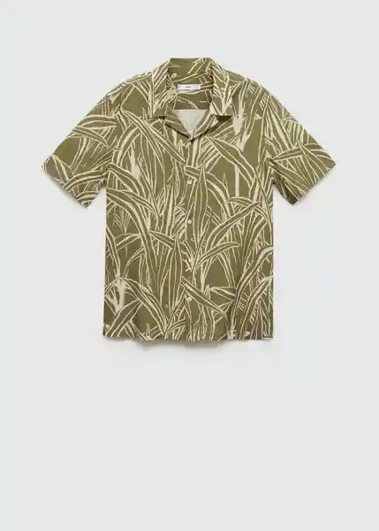 Camisa Bombay Khaki Talla M Hombre Mango