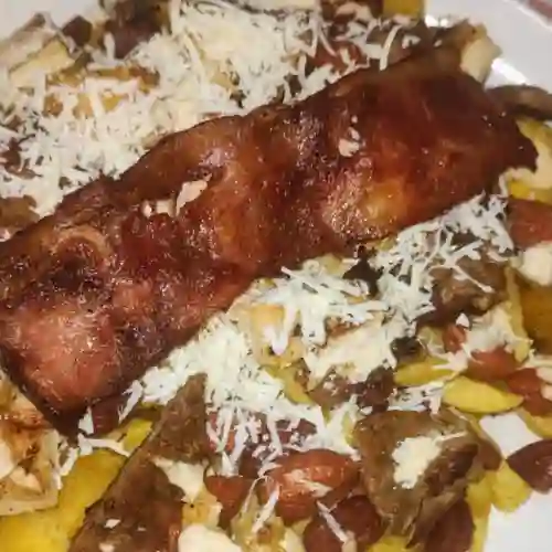 Combo Papas Locas 600gr+ Coca Cola400 ml