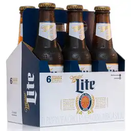 Miller Lite Cerveza Bnr 250 mL x 6 Und