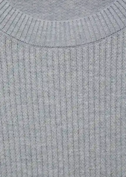 Camiseta Tricot Flew Celeste Talla S Hombre Mango