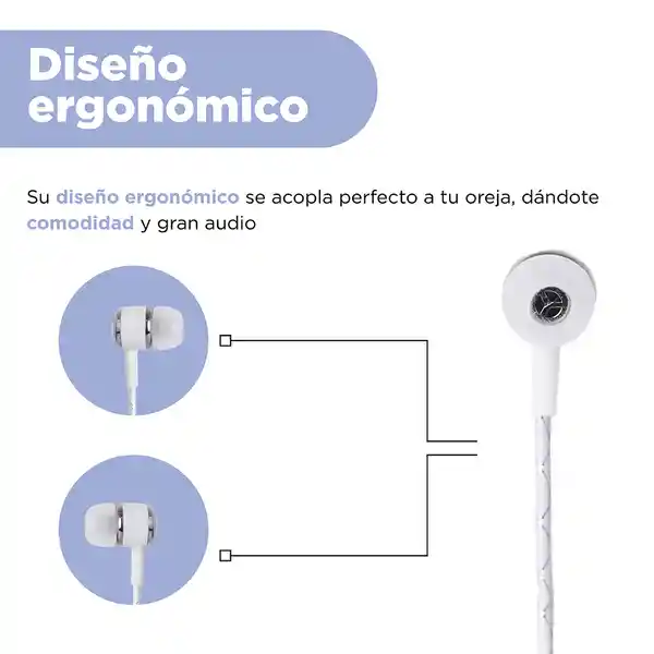 Audífonos Con Micrófono Serie Miniso Verde