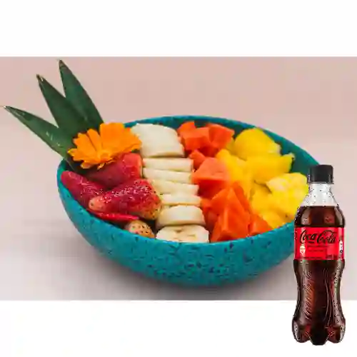 Combo Bowl Tropical 13oz + Coca-Cola Sin Azúcar 400ml.