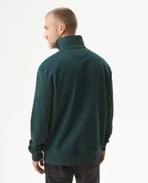 Buzo Open High Neck Verde Galloway Ultraoscuro T. L Chevignon