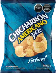 Jacks Snack Chicharron Natural 100 g