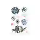 Pegatina Serie Jurassic World Miniso