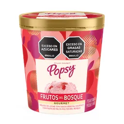 Popsy Helado Gourmet Sabor Frutos del Bosque