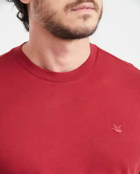 Camiseta Basic Colors Rojo Sangría Oscuro T. XXL Chevignon