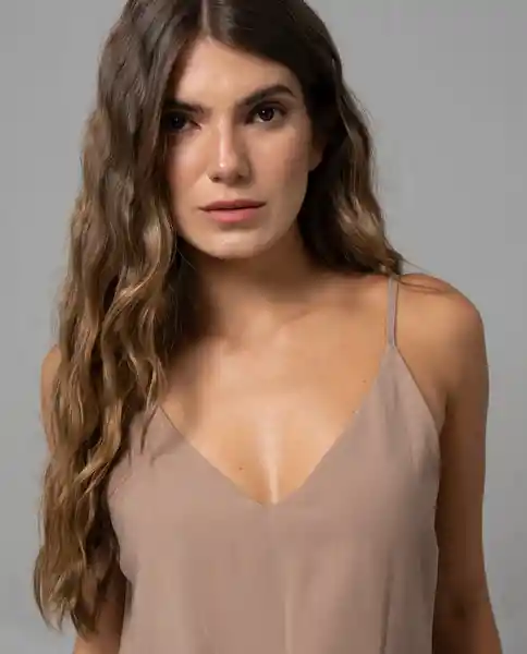 Vestido Mujer Café Talla M 271G003 Rifle