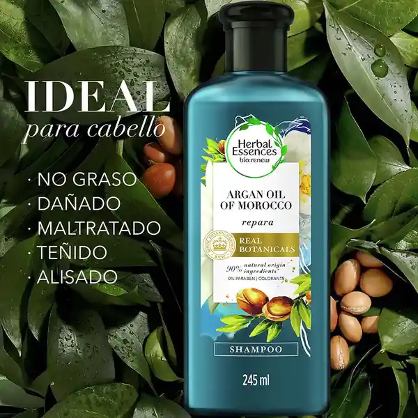 Shampoo Herbal Essences Bio:Renew Aceite de Argan de Marruecos Champu 245 ml