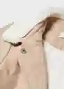 Abrigo Dina5 Arena Talla 10 Niña Mango