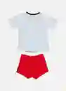 Disney Conjunto de Pijama Para Mujer Blanco Talla XS