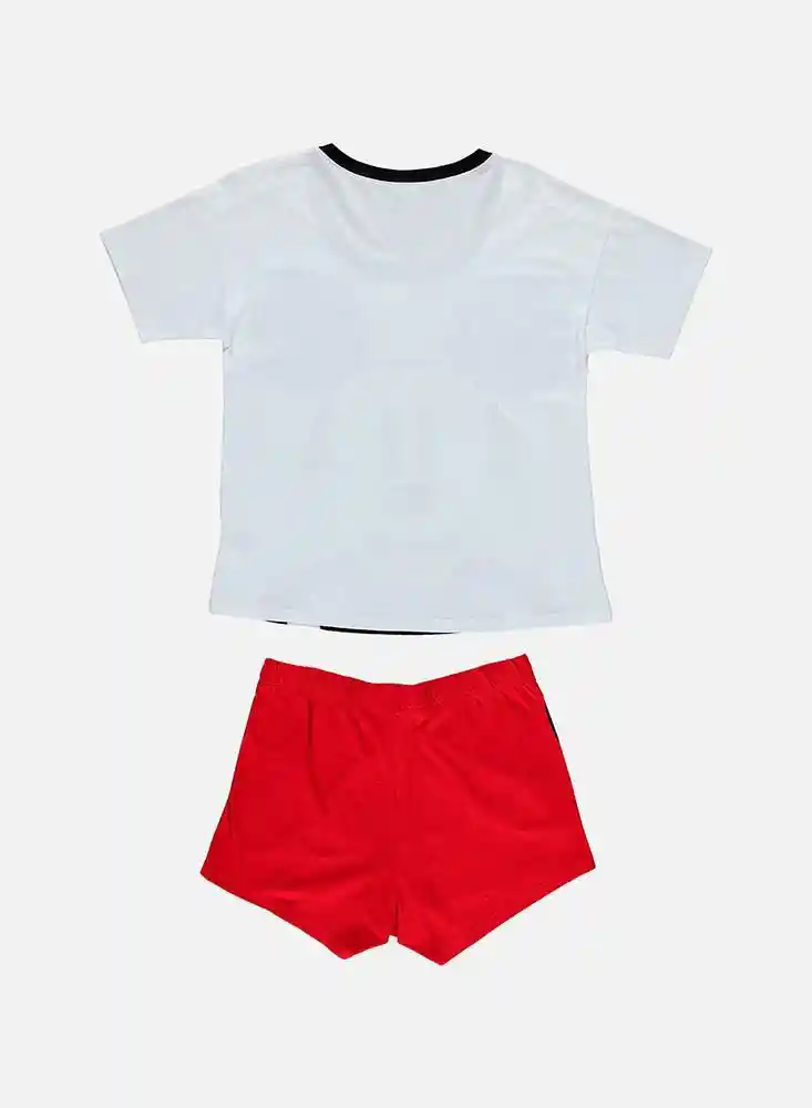 Disney Conjunto de Pijama Para Mujer Blanco Talla XS