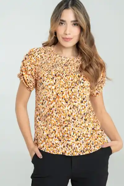 Blusa Shanna Color Beige Claro Talla S Ragged