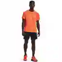 Under Armour Camiseta Streaker Deco Diamond Hombre Naranja T. MD