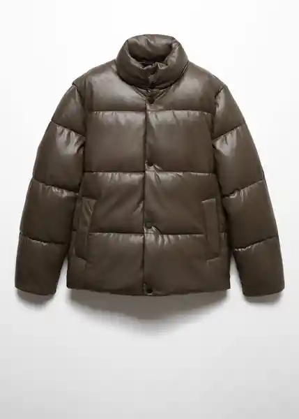 Abrigo Anorak Boulder Khaki Talla XXL Hombre Mango
