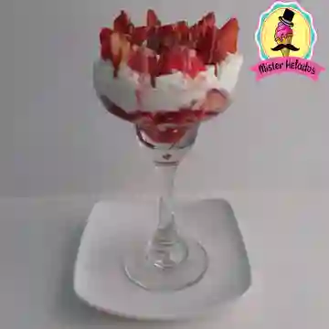 Fresas con Crema