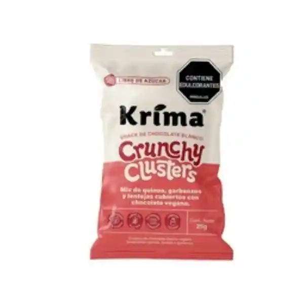 Krima Snack Crunchy Cluster Chocolate Blanco