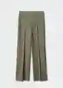 Pantalón Avaya Khaki Talla XS Mujer Mango