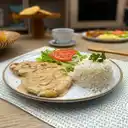 Pechuga en Salsa de Champiñones