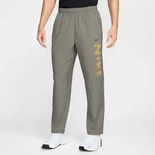 Nike Pantalón Form Alto Swoosh de Hombre Verde Talla L