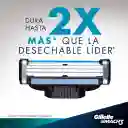 Gillette Repuesto para Maquina de Afeitar Mach3