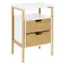 Mesa Auxiliar 2 Bambú/Mdf Diseño 0001