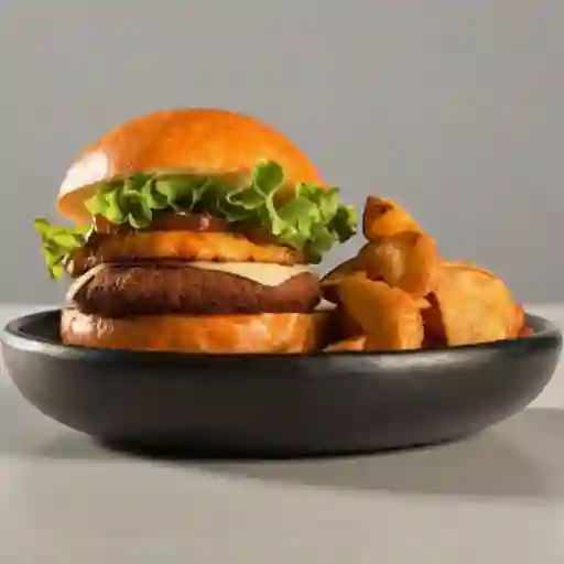 Hamburguesa de cerdo al barril