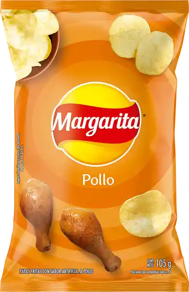 Margarita Snack Papas Pollo 105 g