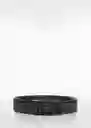 Cinturón Blacky Negro Talla 80 Hombre Mango
