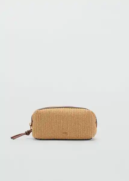 Neceser M Mateo Cuero Talla 99 Mujer Mango