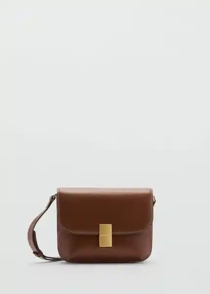 Bolso M Fiore Cuero Talla 99 Mujer Mango