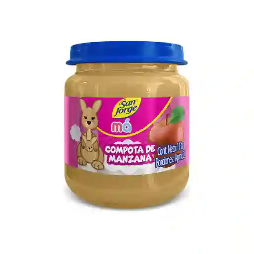 Compota Manzana San Jorge Má Frasco x 113gr