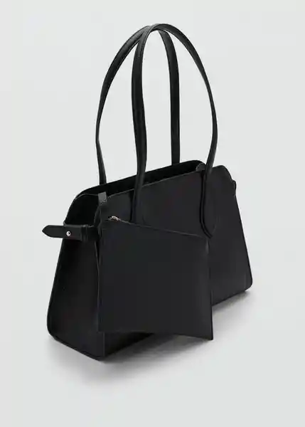 Bolso M Gustave Negro Talla 99 Mujer Mango