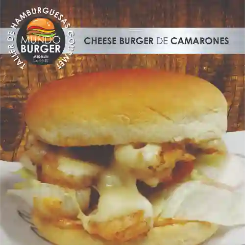 Cheese Burger de Camarones