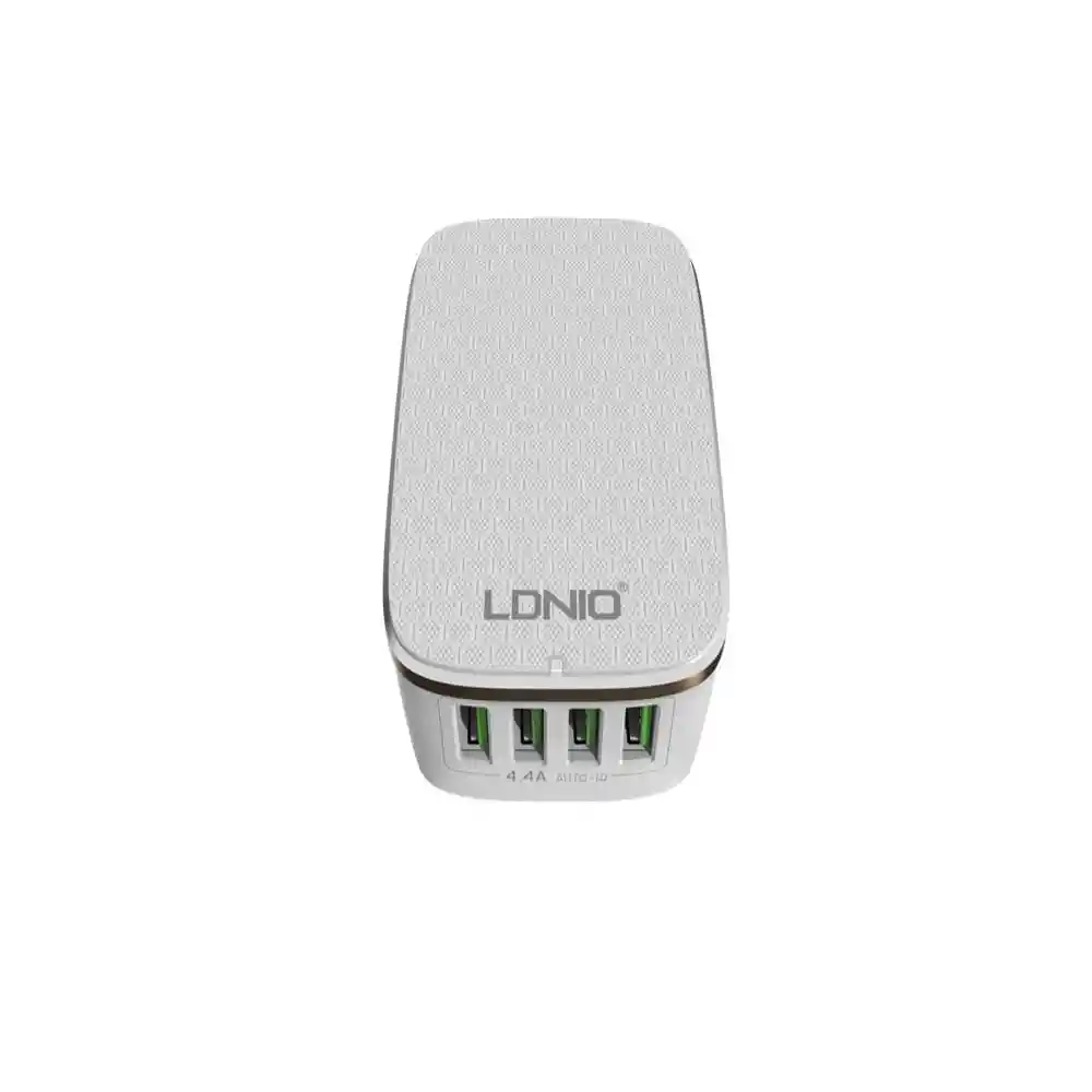 Ldnio Cargador Carga Rápida de Viaje 4 Puertos Usb A4404