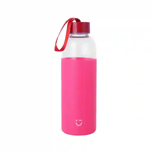 Vaso de Vidrio Serie Rosado Miniso