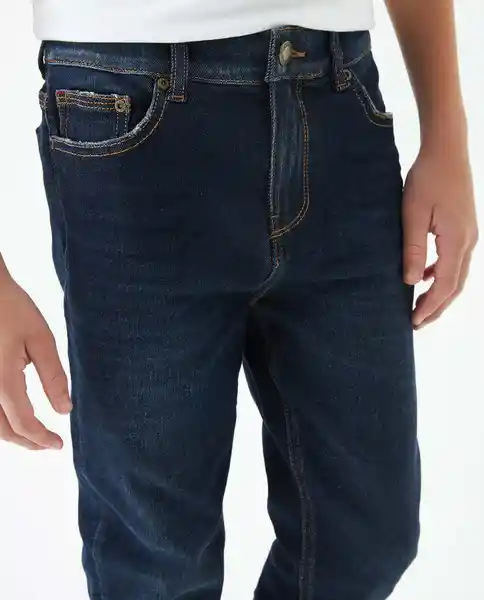 Jean Dark Niño Azul Clásico Oscuro Talla 12 Chevignon