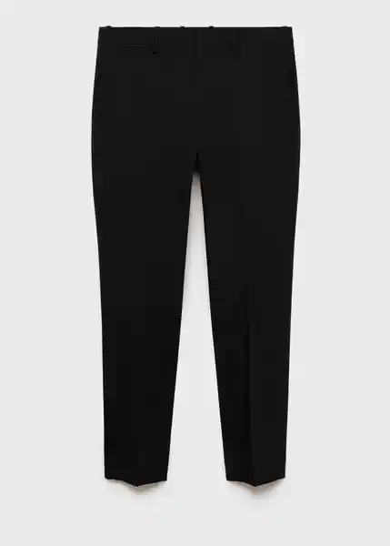 Pantalón Paris Negro Talla 40 Hombre Mango