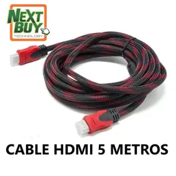Cable Hdmi Enmallado 4K 5 Metros