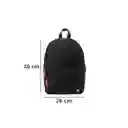 Maleta Deportiva Con Bolsillo al Frente Negro Miniso